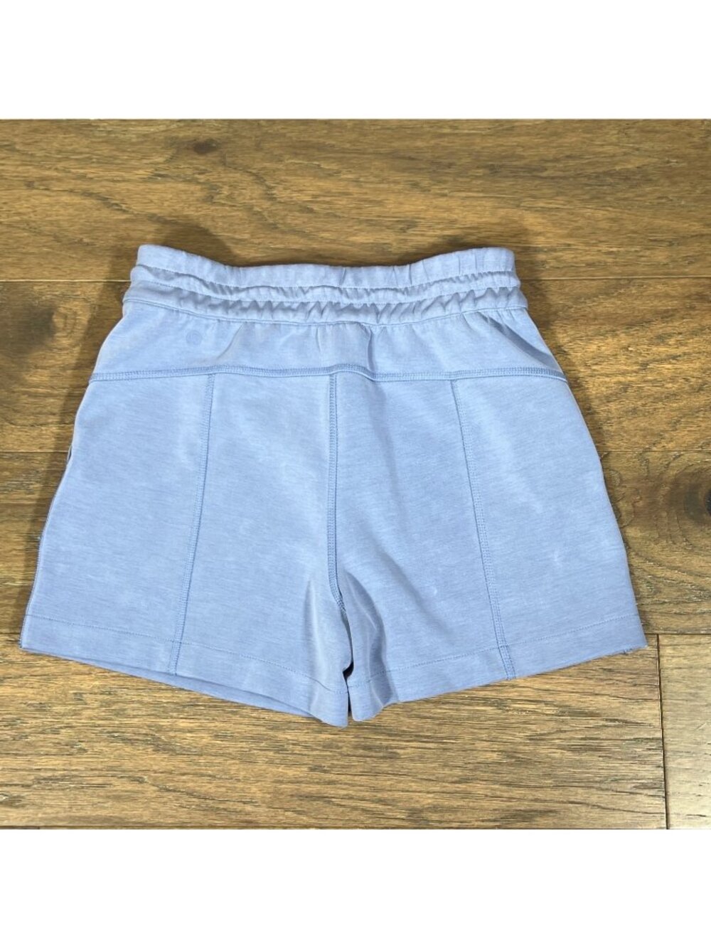 LULULEMON Softstreme High Rise Shorts 4" Oasis Blue Sz 4 #W7CAXS NWT - Picture 2 of 6